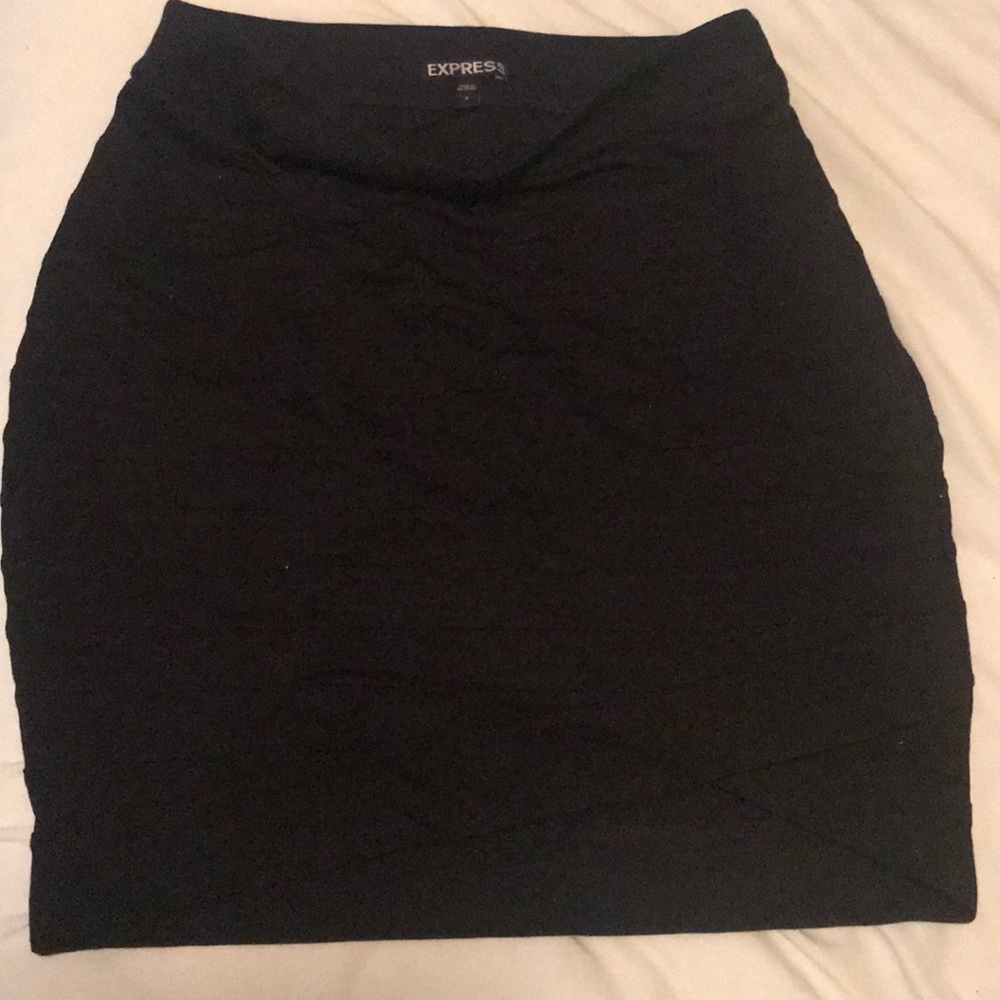 Express Pencil Mini Skirt